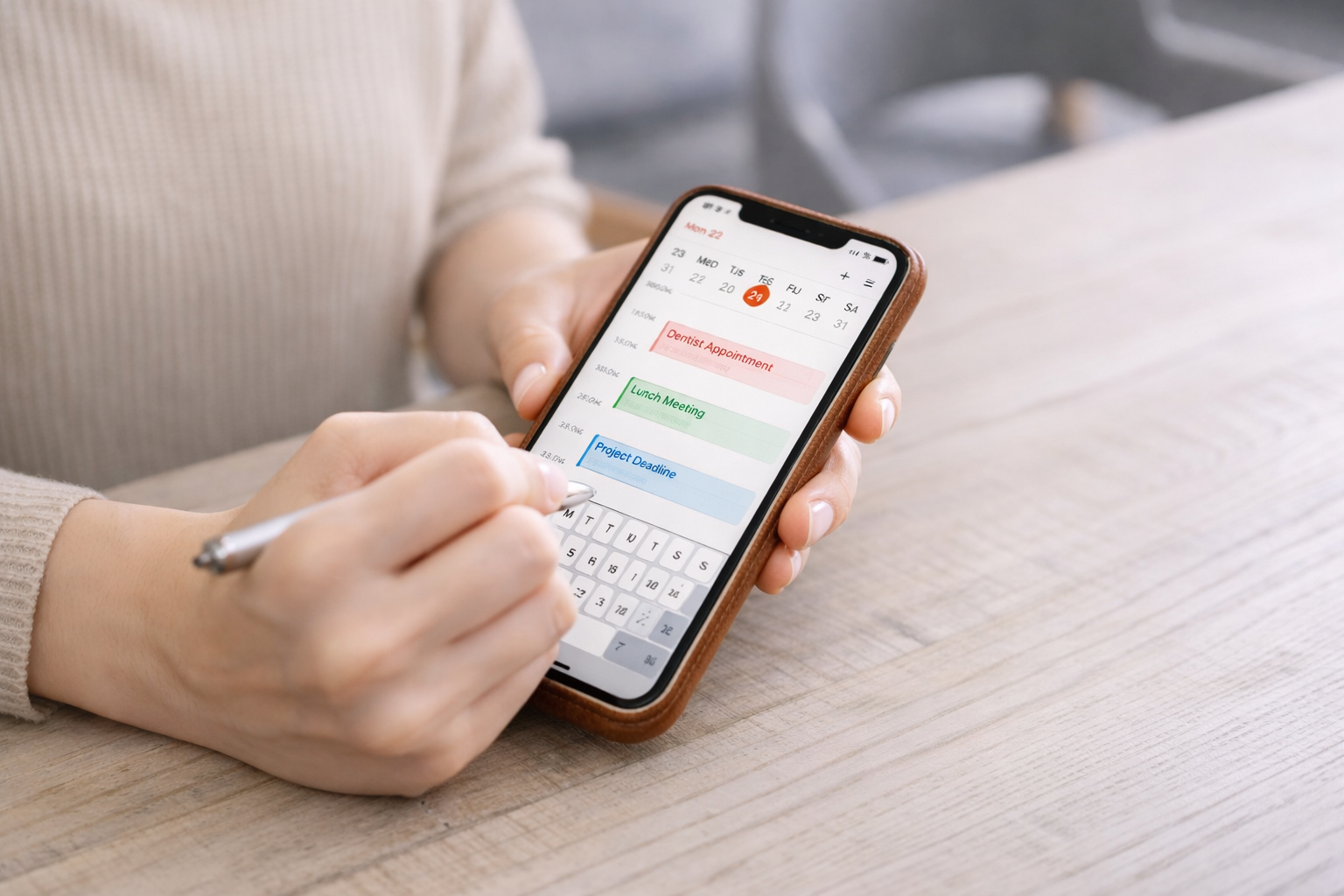 面接・ルーム見学の日程調整